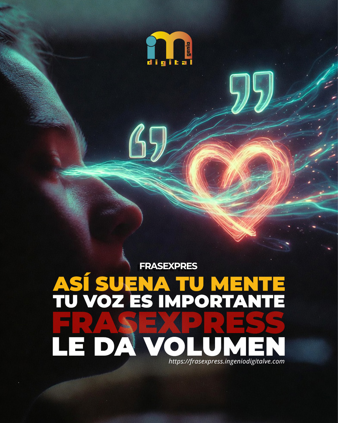 Transforma ideas en imágenes para redes sociales